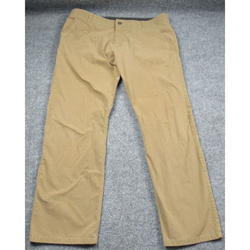 KUHL Pants Mens 40x31 Tan Slax Hiking Straight Leg Outdoors